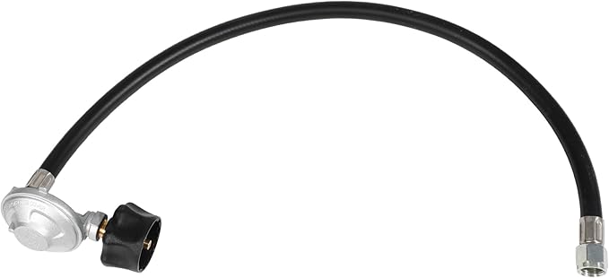 Upgraded 67069 25" QCC1 Hose and Regulator kit, for Weber Spirit II (2017-2019), Genesis II 210/LX 240, and Genesis II 300/400 (2017-2019) Gas Grills