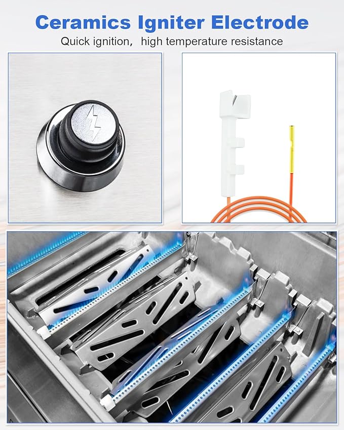 67533 Grill Igniter Kit for Weber Genesis II 400 Series Gas Grills, Igniter Module Fit for Weber Genesis II E-435 S-435 E-430 S-430 Series Model
