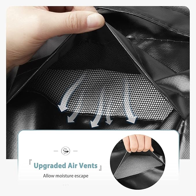 72 Inch Waterproof Cover for Outdoor Grills and Griddles - Compatible with Members Mark, Napoleon Prestige 500, Cuisinart Woodcreek 4-in-1 and More 5-6 Burner Models