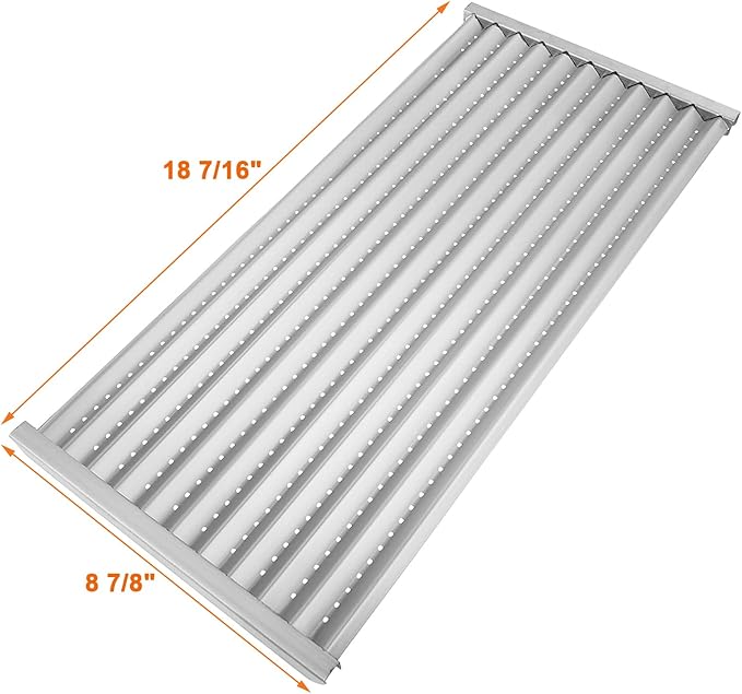 18 7/16" Infrared Emitter & Grill Grate for Charbroil Replacement Parts 2-3 Burner Commercial Series Tru-Infrared Pre 2015 463241314 80021356 80021355 463241313 G515-4700-W1 G519-A400-W1 G526-0007-W1