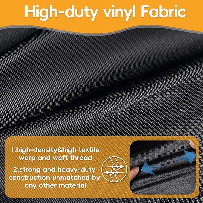 7112 Grill Cover for Weber Q2000, Q2200, Q2400, Q300, Q320, Q3000, Q3200 Gas Grills, Waterproof UV Resistant Cover, Outdoor Barbeque Grill Accessories