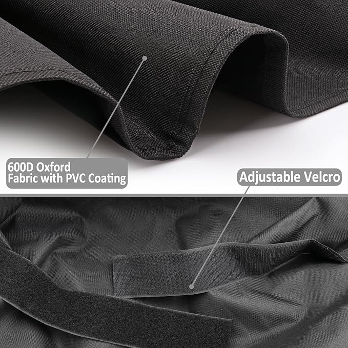 7132 Grill Cover 72 Inch Cover for Weber Summit 600 Series, 600D Large Outdoor Barbecue Covers for Weber 6 Burner Summit 670/620 Genesis 400/600