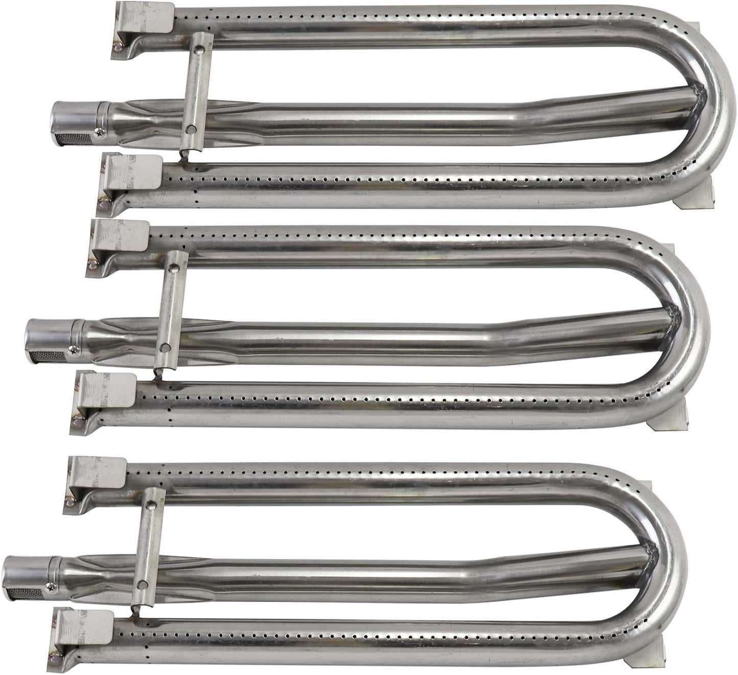 3pcs Gas Grill Burner Tube Parts for DCS Gas Grils DCS 27DBQR, DCS 30 BGB30-BQR, DCS 36 BGA36-BQARN, DCS 48 BGA48-BQRL, Brinkmann/Charmglow 810-8905-S