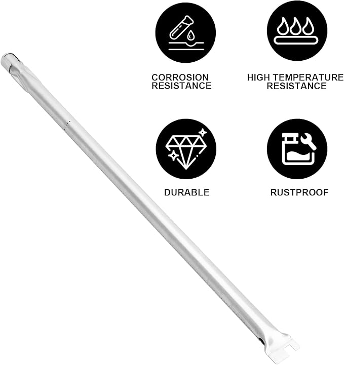 7507 Burner Replacement for Weber Spirit 210/200 S-210 S-200 E-210 E-200(with Side Control), Spirit 500, Weber Genesis Silver A Gas Grill Parts
