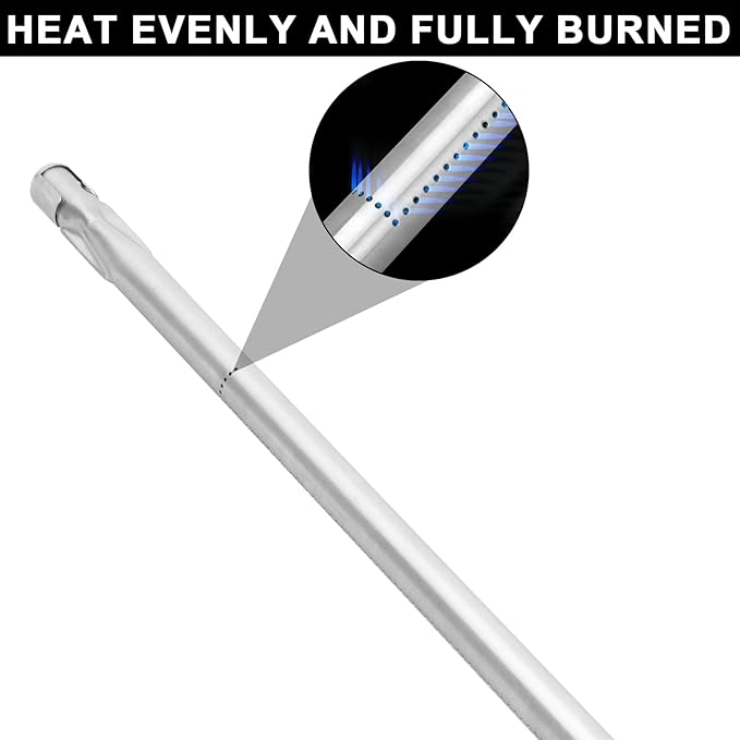 7507 Burner Replacement for Weber Spirit 210/200 S-210 S-200 E-210 E-200(with Side Control), Spirit 500, Weber Genesis Silver A Gas Grill Parts