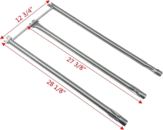 3 Burner 7508 for Weber Genesis Silver B /C, Spirit 700 & Genesis Gold B/C (2002+), Spirit E-310/320 (2007-2012) Gas Grills with Side Control