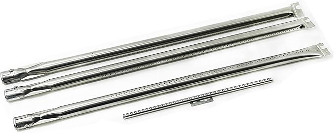 3 Burner 7508 for Weber Genesis Silver B /C, Spirit 700 & Genesis Gold B/C (2002+), Spirit E-310/320 (2007-2012) Gas Grills with Side Control