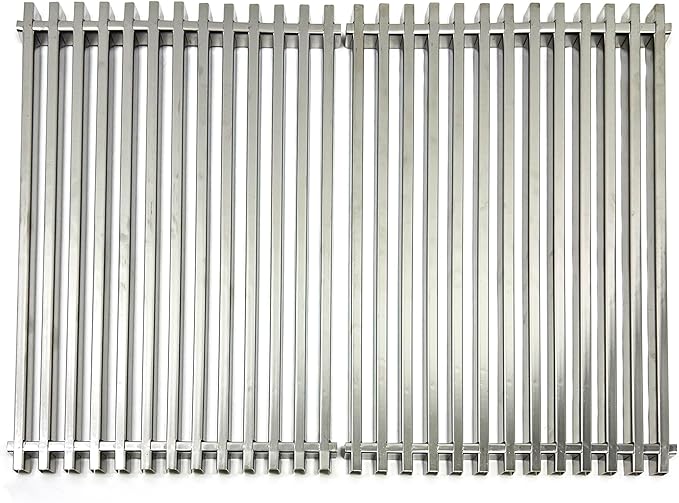 7527 7525 17 1/4" Stainless Steel Grill Grates for Weber Spirit E/S-310 /320, Spirit 700, Weber 900, Genesis Silver B/C, Genesis I - IV & 1000-5000