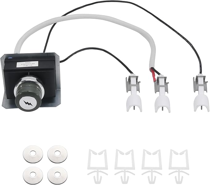 Igniter Kit Replacement for Weber 7628 Genesis 300 Series Grill, Genesis 310 320 Gas Grill (2011 and Newer) (Front Mounted Control Panel)