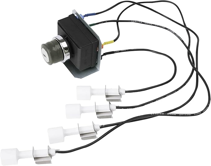 7629 Grill Igniter Kit for Weber Genesis E/S-330 Gas Grill with Front-Control, 65946, Easy to Install
