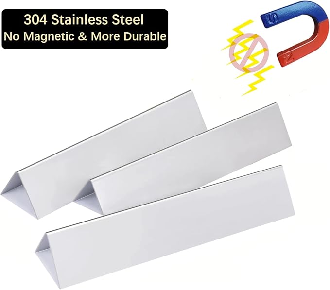 15.3" Flavorizer Bar Replace for Weber 7635 Spirit & Spirit II 200 Series E/S210 E/S220 Grills (Front-Mounted Control)