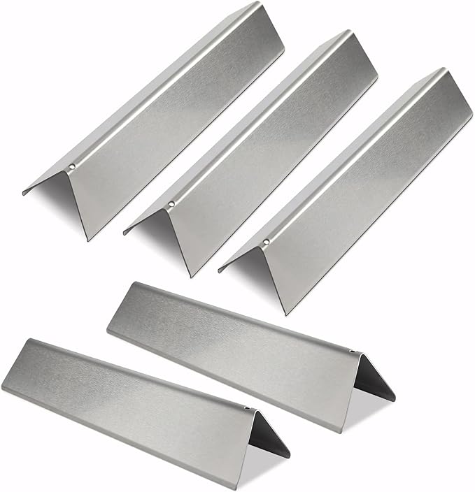 7636 Flavorizer Bars Replacement Part for Weber Spirit and Spirit II 300 Series, Spirit E310 E320 E330 S310 S320 S330, Stainless Steel, 15.3”