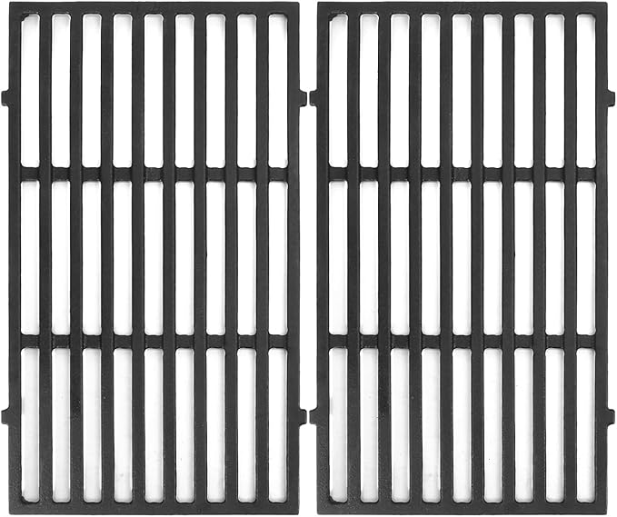 7637 Grill Grates for Weber Spirit II 200 & Spirit 200 Series Spirit E210 E220 S210 S220 Gas Grills with Front Control Panel,17.5" Cast Iron