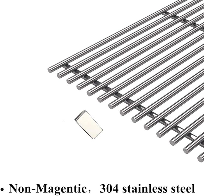 7637 (2-Pack)17.5" Stainless Steel Cooking Grates Replacements for Weber 46010074, Spirit 200 , E-210 (2013-2016), E-220, S-210 (2013-2016), S-220