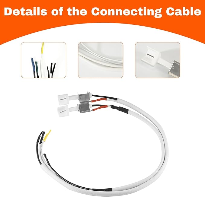7642 Grill Igniter,Electronic Igniter Kit Replacement for Weber Spirit 210 & 310 Series with Front-Mounted Control Panels (Model Years 2013 and Newer)