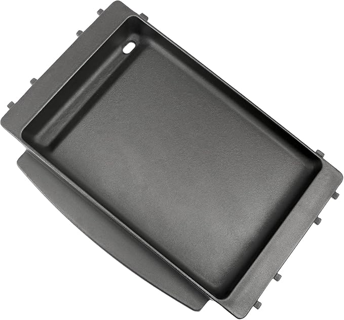 17.5" Grill Griddle 7658 for Weber Spirit I II 200 300 Series, Spirit E/S-210 220, E/S-310 320 330, Cast Iron Grill Plate for Weber 7597 7598
