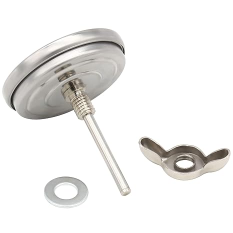 Grill Temperature Gauge for Char-Broil, Chargriller, Dyna-glo, Jenn/Air, King Griller Gas Grills, 2 Inch Diameter