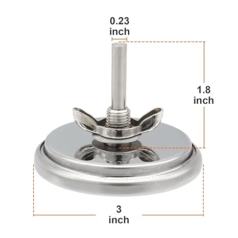 Grill Temperature Gauge for Char-Broil Grills, 3 Inch Diameter, Accurate BBQ Grill Smoker Thermometer Gauge Replacement