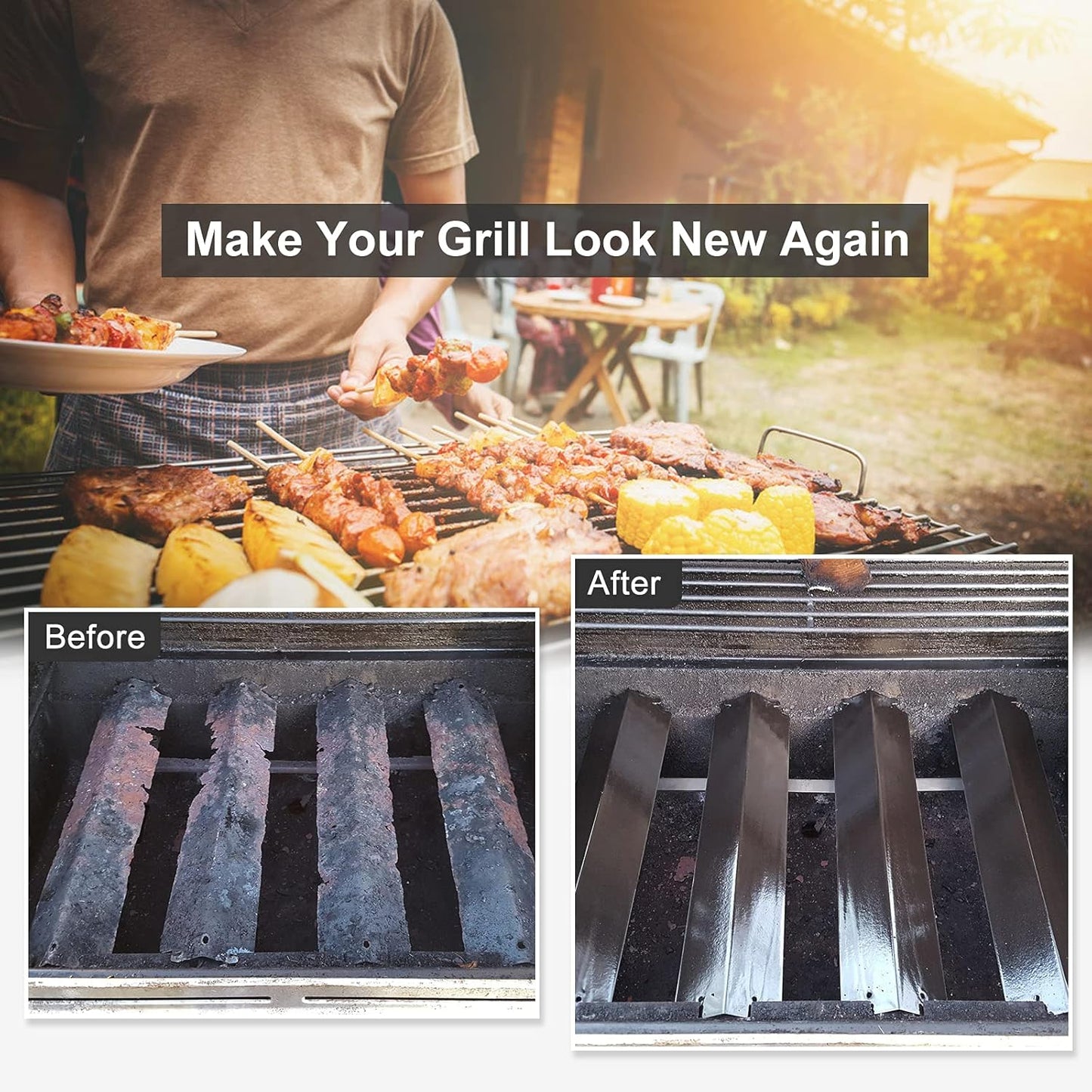 Grill Parts Kit for Charbroil 463244011 463244012 463257010 463247009 463215513 463247512 463247310 463215512 463212511 463247209 463267113 463224611 463225315 463271314 Gas Grill