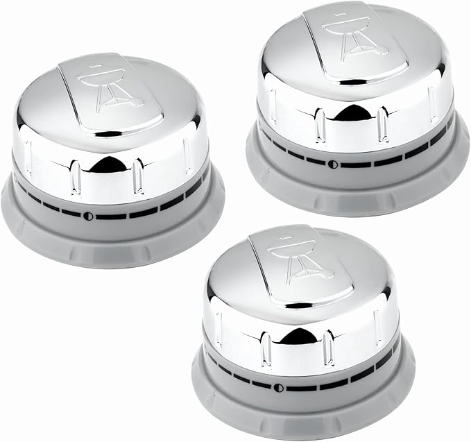 88848 Burner Knobs, 3PCS Gas Control Knobs Replacement for Weber Genesis 300 Series Gas Grills (Year 2011-2016 Models)