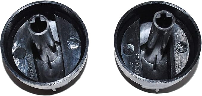 91332 Replacement Set Gas Grill Knob Control Knob Compatible for Weber E-210 Spirit Silver A Grills Made from 2009 to 2012, 2 Piece
