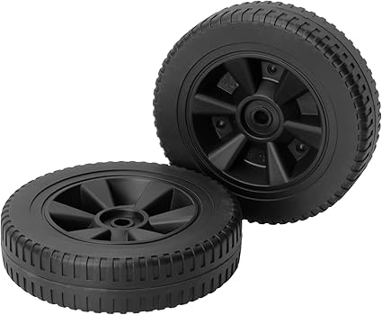 8 Inch G210-0018-W1 Grill Wheels Replacement Parts for Charbroil Various Models 461442114 461471717 4 Thermos 461472417 463322012 Kenmore and Other Gas Grill