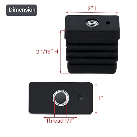 G408-0036-W1 Caster Socket Grill Replacement Parts for Charbroil 463243518 463342119 463245917 463240115 463230515 463349917 463335517 463243519 463371719 Kenmore Grill Wheels Caster Insert 4 Pcs