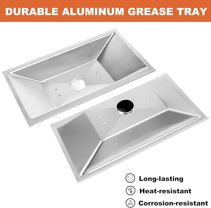 85897 99251 Grease Tray for Weber Spirit 200 Weber Spirit E-210 Replacment Parts for Weber Genesis Silver A Spirit 500 Spirit 520 Spirit 530 Grill