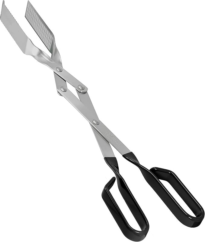 BBQ tongs for grill, heavy duty metal tongs for grilling. Ideal bbq steak tongs and campfire tongs. Extra long grill tongs. Metal tongs for grilling. Campfire tongs gift for men