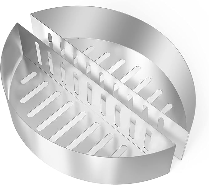 Stainless Steel Charcoal Briquet Holder Charcoal Basket for Weber 26" Kettle Charcoal Grills