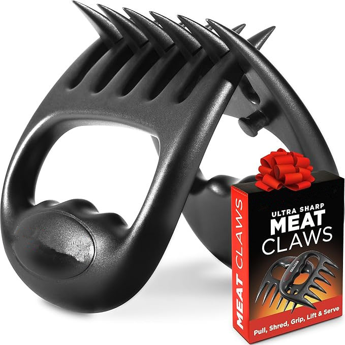 Meat Shredder Claws - BBQ Smoker Accessories Pulled Pork Tool - Barbecue Grilling Gifts for Men Valentines Day Gifts for Him
