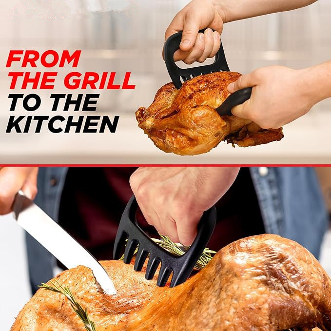 Meat Shredder Claws - BBQ Smoker Accessories Pulled Pork Tool - Barbecue Grilling Gifts for Men Valentines Day Gifts for Him