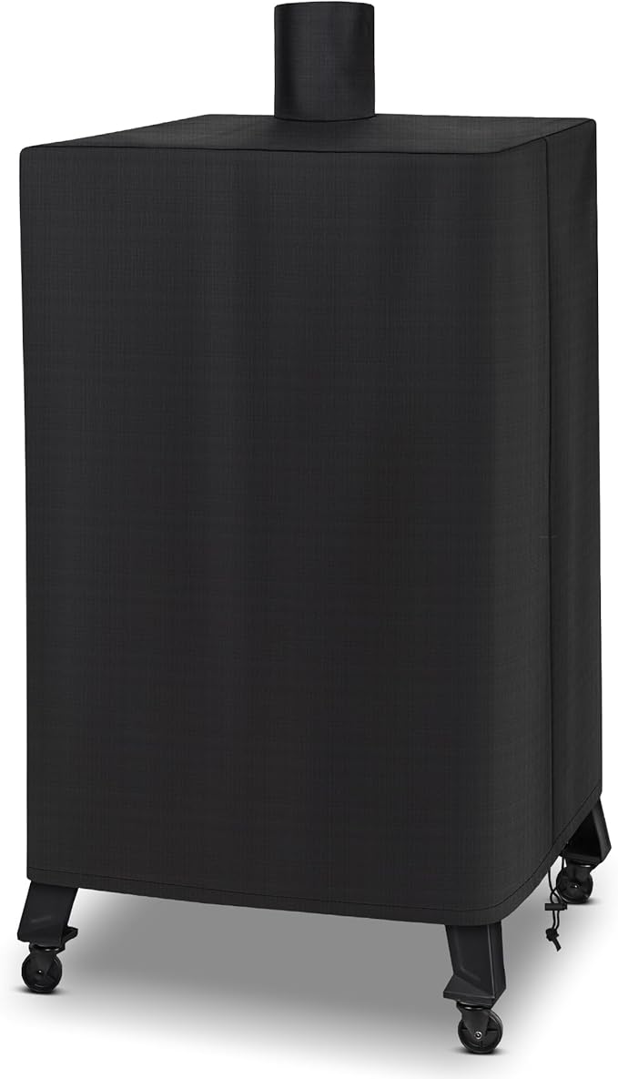 Vertical Smoker Cover Compatible with Pit Boss 4, 5, 7 Series, Wood Pellet Smoker Cover for Outside, Waterproof Outdoor BBQ Grill Cover, Compared to Pit Boss 73550