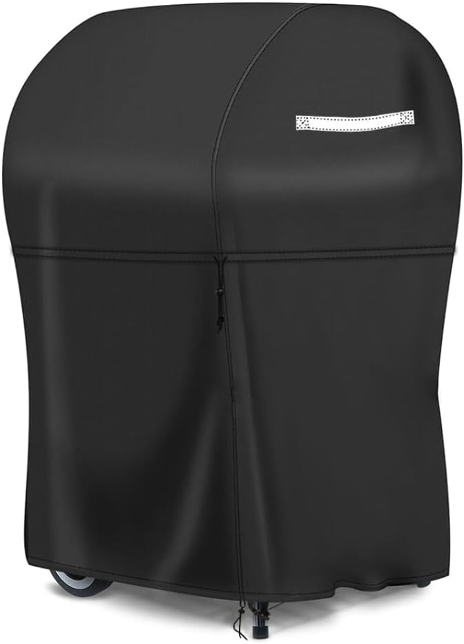 Grill Cover 30 inch BBQ Gas Grill Cover for Outdoor Grill, Heavy Duty Waterproof Small BBQ Grilling Cover Anti-UV Fade Resistant Material Barbecue Covers for Weber Char-Broil Nexgrill and More Grills