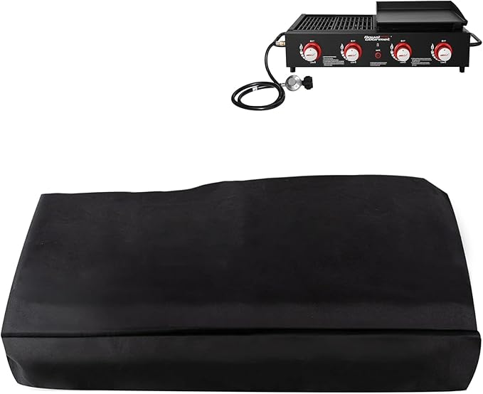 Portable Grill Cover for Royal Gourmet GD4002T Tabletop Grill, 40 inch Outdoor Waterproof Tabletop Grill Cover, for Table Top Grill, Outdoor Barbeque Grill Accessories