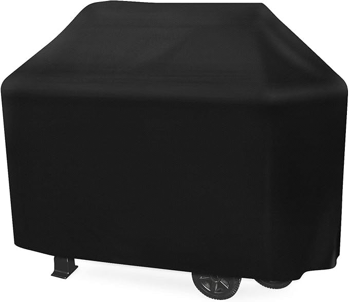 55 Inch Grill Cover, Waterproof BBQ Cover, Anti-UV & Tear-Proof, Grill Cover for Outdoor Grill, Weather-Proof Barbecue Cover for Weber Char-Broil Brinkmann Holland JennAir and More