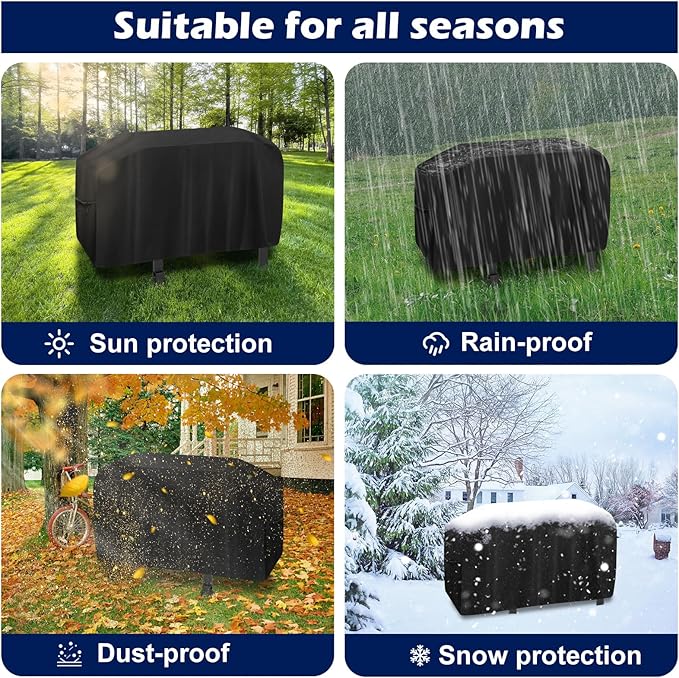 Griddle Cover for Griddle and Charcoal Grill Combo and 22" Tabletop Griddle, Waterproof Oxford Grill Cover - Only Cover