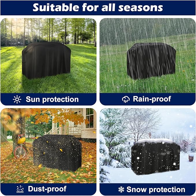 Griddle Cover for Blackstone 28 Inch Griddle Cooking Station with Hood, for Blackstone 1883, 1924 and More, Waterproof Oxford Grill Cover - Only Cover