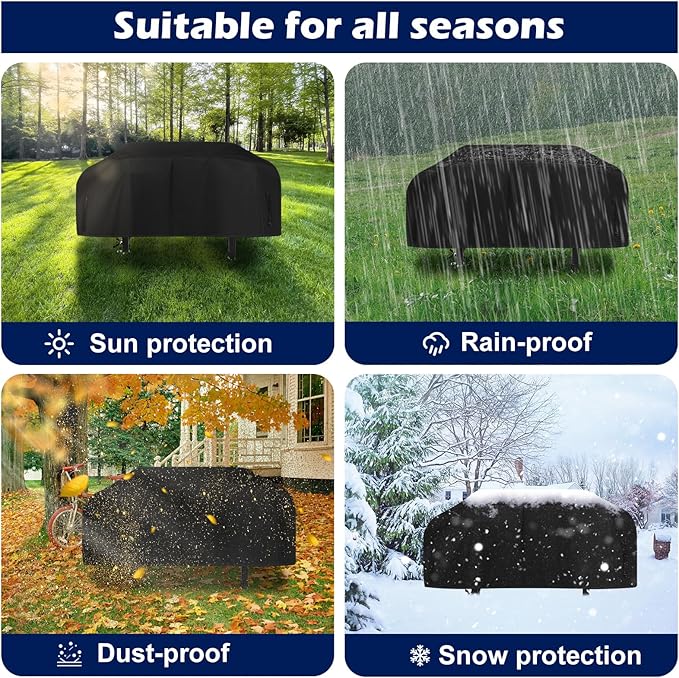 Griddle Cover for Blackstone 36 Inch Griddle Cooking Station, for Blackstone 1554, 1825 and 4 Burner Griddle Grill, Nexgrill 720-1058, Waterproof Oxford Flat Top Gas Grill Cover - Only Cover