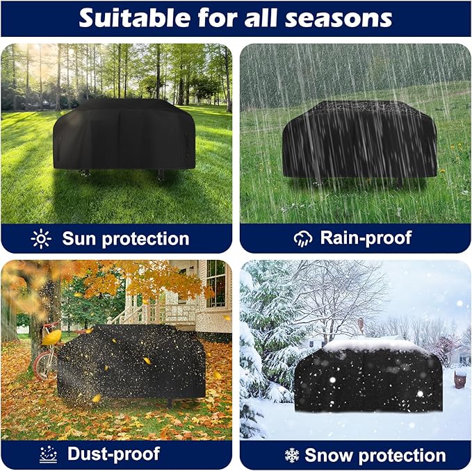 Griddle Cover for Blackstone 36 Inch Griddle with Hood, for Blackstone 1554, 1825 and 4 Burner Griddle Grill, Waterproof Oxford Flat Top Gas Grill Cover - Only Cover