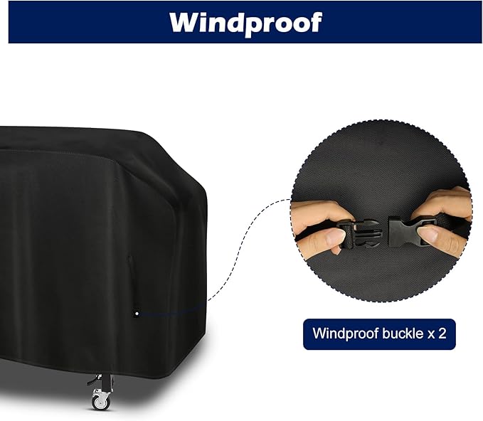 Griddle Cover for Blackstone 36 Inch Griddle with Hood, for Blackstone 1554, 1825 and 4 Burner Griddle Grill, Waterproof Oxford Flat Top Gas Grill Cover - Only Cover