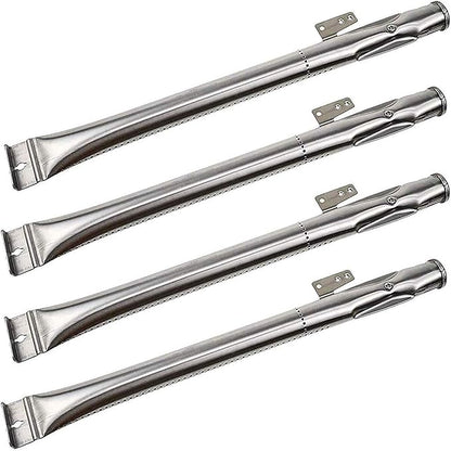 Stainless Steel Grill Burner Tubes Replacement for Nexgrill 720-0830H, 720-0783E, 720-0864, Gas Grill Pipe Burners for Kenmore, Kitchen Aid, Nexgrill 720-0830A Gas Grill.(4 Pack)