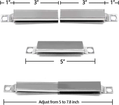 Grill Replacement Parts for Charbroil Performance 6 Burner 463244819 463238218 463276517 463276617, Repair Kit Includes Heat Plates G470-0004-W1, Burner Tubes G470-5200-W1, Crossover Tubes
