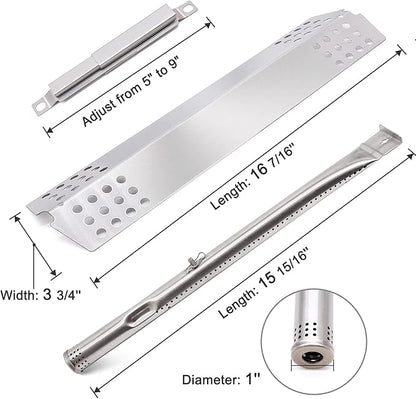 Grill Replacement Parts for Charbroil 463241314, 463241313, 463241413, 463241014, 463241414, 463241013, for Charbroil Commercial T-36D T-22D T-47D Grills, G527-2200-W1 G356-2200-W1 G527-0013-W1