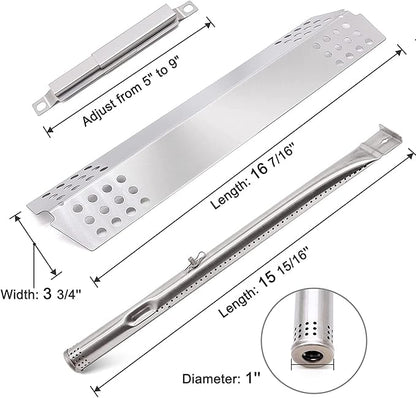 Grill Replacement Parts for Charbroil 463241313, 463241013, 463241314, 463241014, 463241413, 463241414, for Charbroil Commercial T-22D T-36D T-47D Grill, G527-2200-W1 G356-2200-W1 G527-0013-W1
