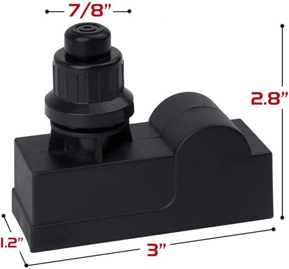 2 Outlet Grill Ignitor Spark Generator for Charbroil, Broil King, Dyna Glo, Nexgrill and More, Easy to Install
