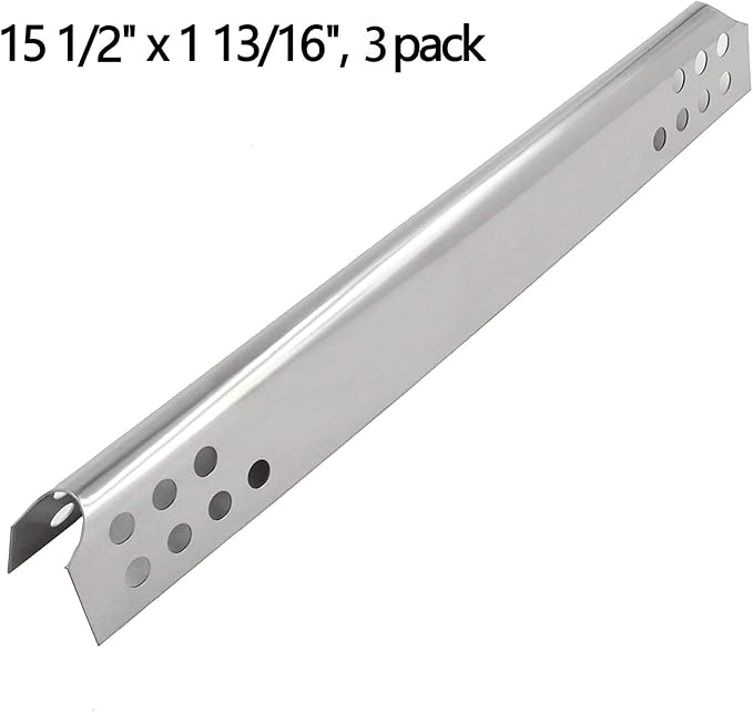 Replacement Parts for Char Broil Grill TRU Infrared 3 Burner 463242515, 466242516, 463367016, 463243016 466243219 Models, Included 3 Burners, 3 Heat Plates and 2 Adjustable Crossover Tubes.