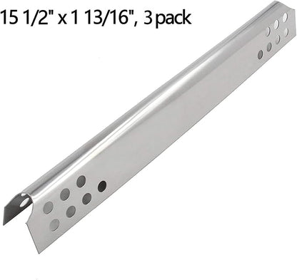 Replacement Parts for Char Broil Grill TRU Infrared 3 Burner 463242515, 466242516, 463367016, 463243016 466243219 Models, Included 3 Burners, 3 Heat Plates and 2 Adjustable Crossover Tubes.