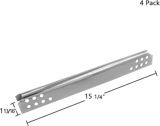 Replacement Parts for Char Broil Grill  TRU-Infrared 4 Burner 466242716, 466642616, 463242715, 463276016, 463257520 Models, Included 4 Burners, 4 Heat Plates and 3 Adjustable Crossover Tubes.