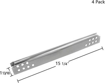 Replacement Parts for Char Broil Grill  TRU-Infrared 4 Burner 466242716, 466642616, 463242715, 463276016, 463257520 Models, Included 4 Burners, 4 Heat Plates and 3 Adjustable Crossover Tubes.